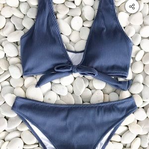 Brand new with tags blue bikini